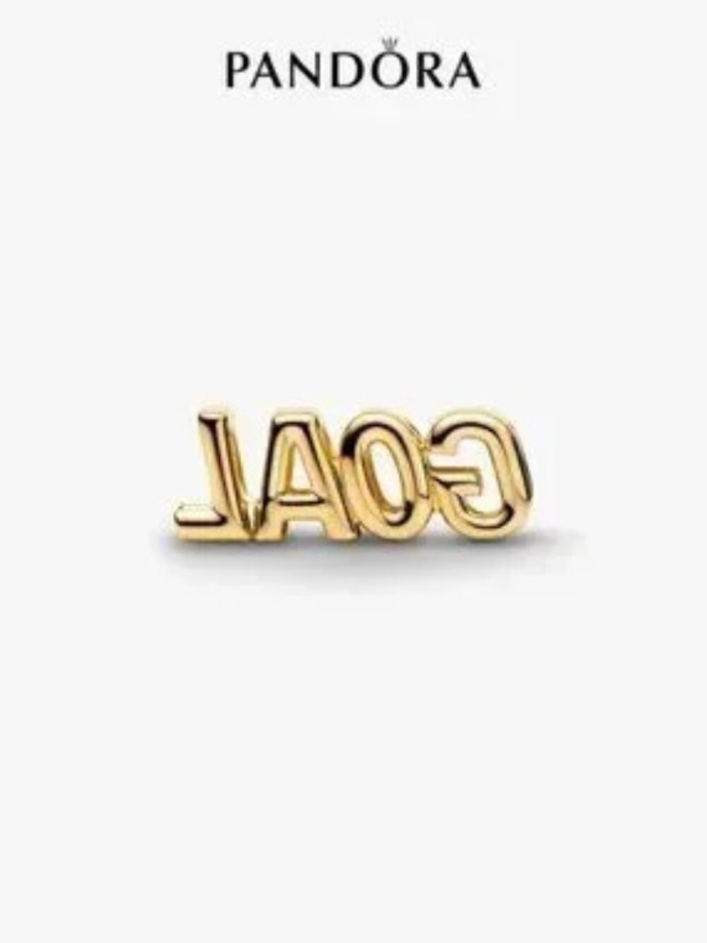 Pandora Goal Script Charm - Picture 2 of 5